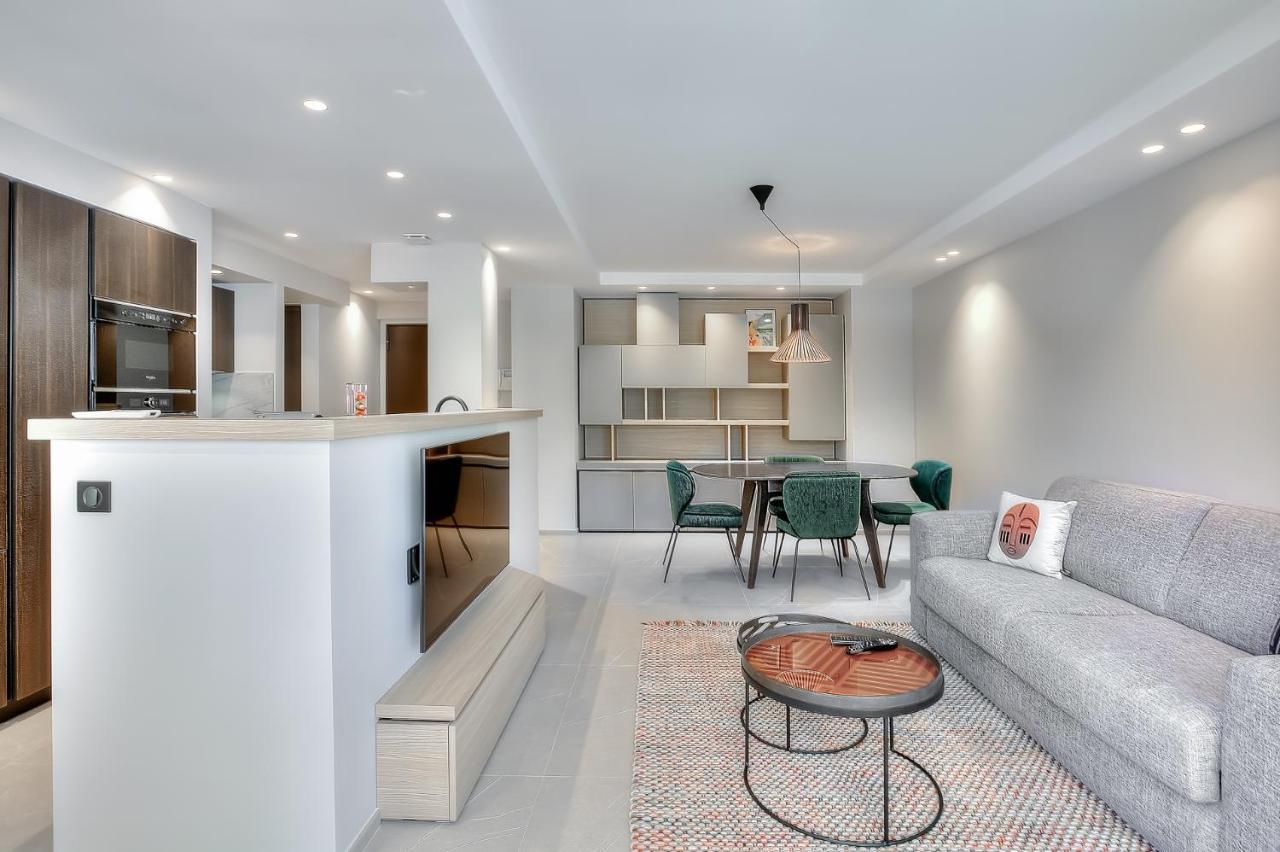 Luxury Flat With Balcony - City Center คานส์ ภายนอก รูปภาพ