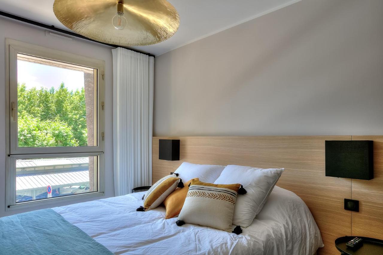 Luxury Flat With Balcony - City Center คานส์ ภายนอก รูปภาพ